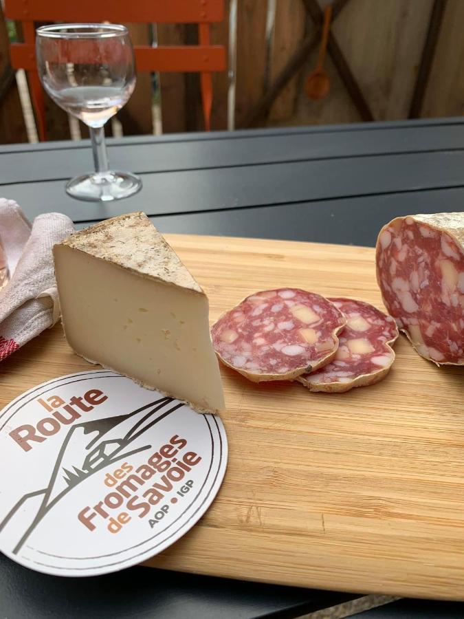 라 지에타 Terrasse Sur Les Aravis 아파트 외부 사진