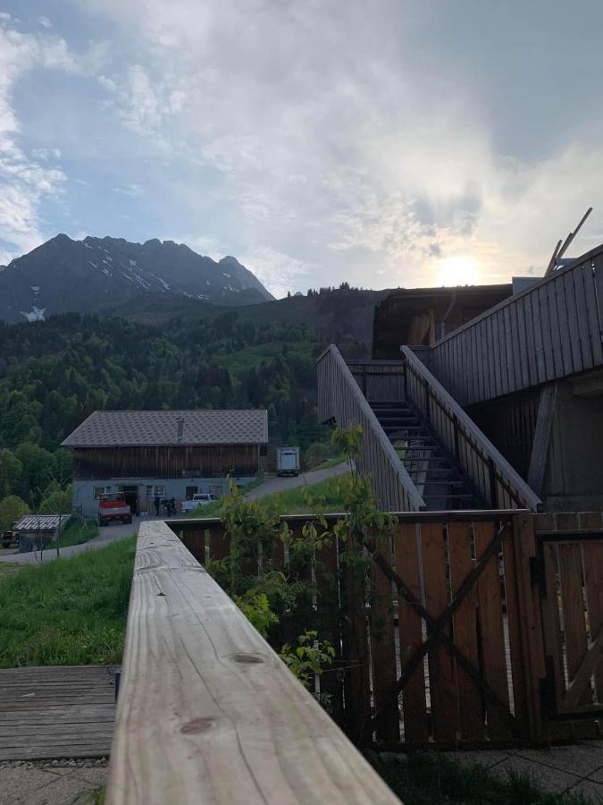 라 지에타 Terrasse Sur Les Aravis 아파트 외부 사진