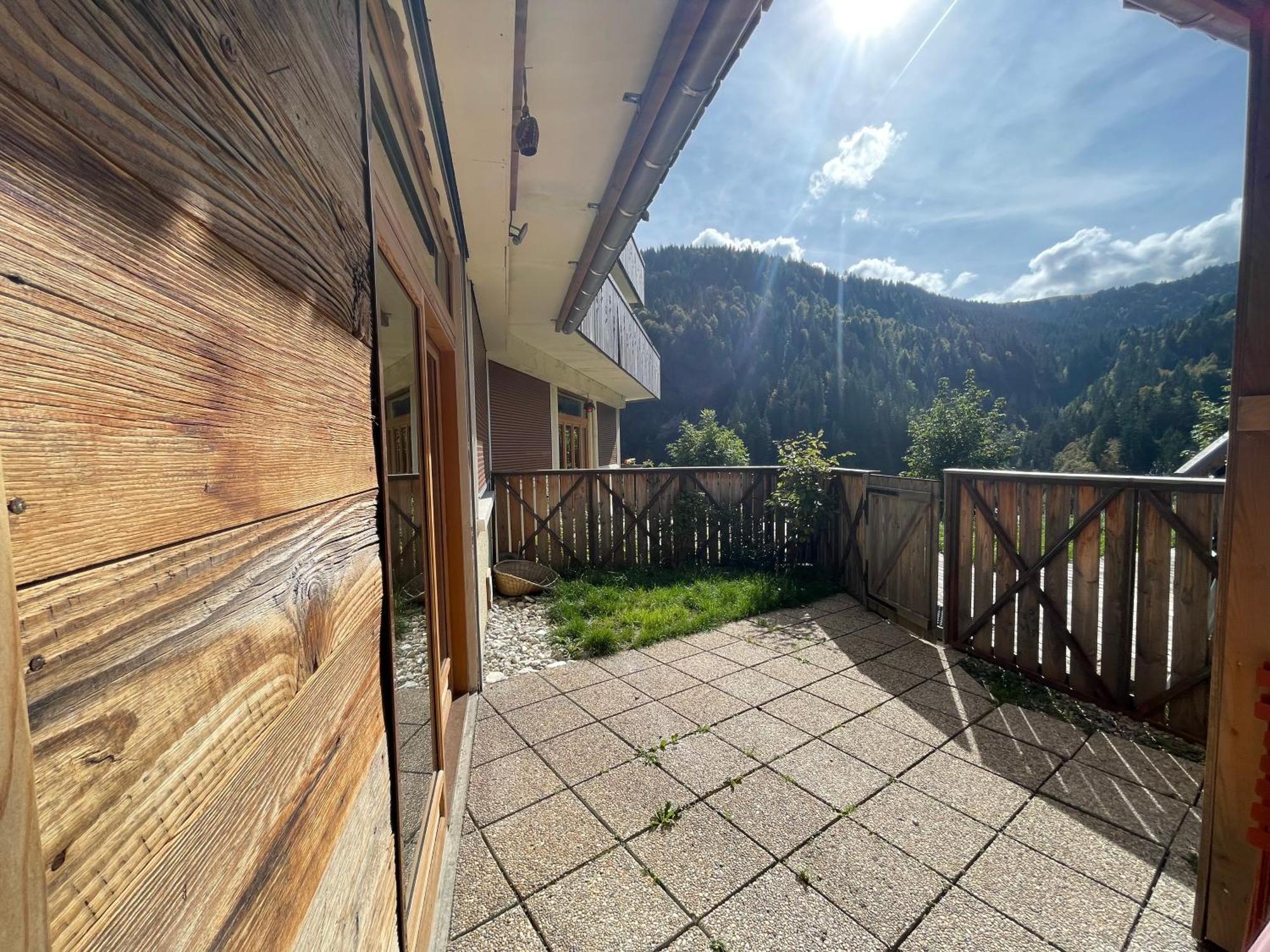 라 지에타 Terrasse Sur Les Aravis 아파트 외부 사진